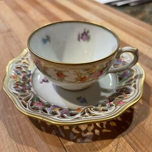 Vintage Schumann Balvaria Demitasse Cup & Saucer